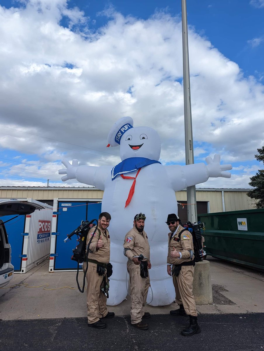 AKoths's tweet photo. Had a blast today at Beaumont Trenton Trunk or Treat with the @Ecto313 #313ghostbusters @kinky_horror @theAdamPage https://t.co/GIP0Q0tEd5