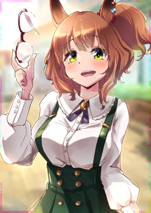 #ウマ娘 #アストンマーチャン #イラスト 私服かわいすぎ 