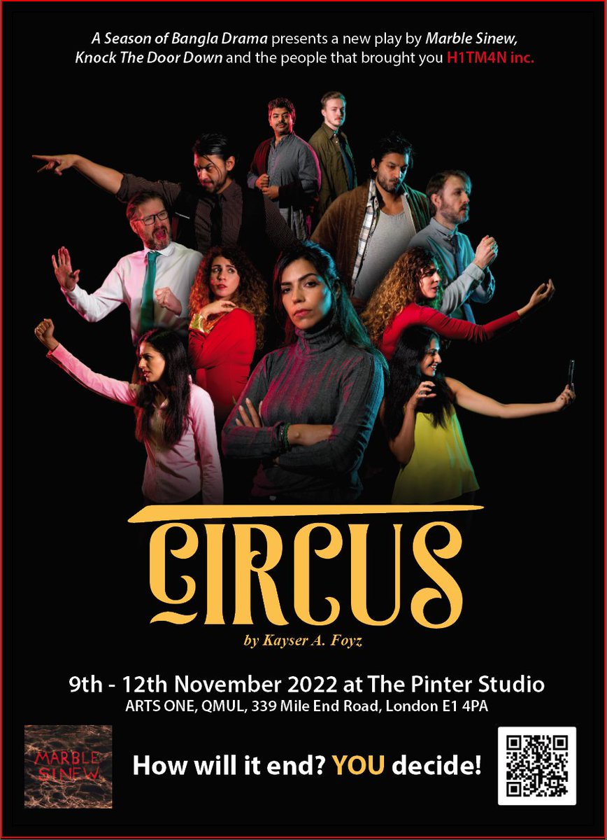 Tickets on sale NOW.
marblesinew.com/circus

A show where you decide the ending.