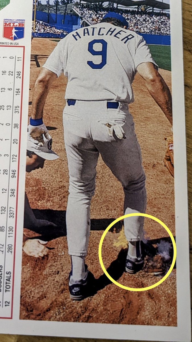 TwinsAlmanac's tweet photo. @DJGloveRepair @BertBlyleven28, you know anything about this? https://t.co/XG24ftIbyd