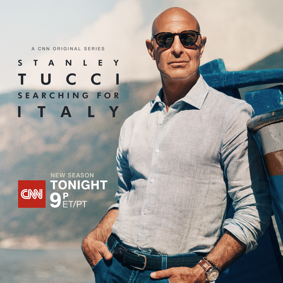 Stanley Tucci is back! Join Stanley as he finds the most amazing food, people, and places in Italy. An all-new episode of the Emmy Award winning series #SearchingForItaly airs tonight at 9 p.m. ET/PT