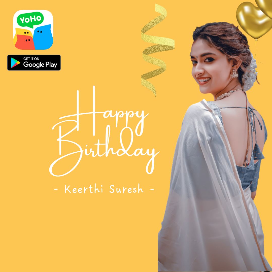 IndiaYoho's tweet photo. Happy Birthday Keerthi Suresh
Celebrate at YOHO Join now
https://t.co/wTNY4K8Jjy
#yohoindia #livevoicechat #groupvoicechat #livegroupchat #boardgames #meet #keerthisuresh #HBDKeerthySuresh https://t.co/jZNLlm64m9