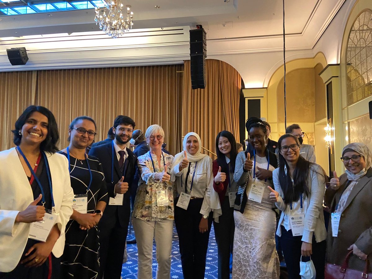 ⁦<a href="/WorldHealthSmt/">World Health Summit</a>⁩ ⁦<a href="/WHO/">World Health Organization (WHO)</a>⁩ had a chance to do a real congratulation to the awardees showing the power of young researchers🌷🌷🌷⁦<a href="/DrAxelrod_WHO/">Svetlana Axelrod</a>⁩ ⁦<a href="/DefeatNCD/">The Defeat-NCD Partnership</a>⁩ ⁦<a href="/sarah_rylance/">Sarah Rylance</a>⁩