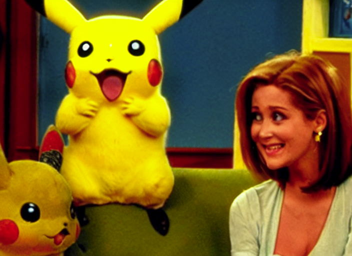 _RottingAway_'s tweet image. Pikachu as guest star in Friends
#stablediffusion #stablediffusiongui not #stablediffusiondemo #nmkd #ai #aigenerated #aigeneratedart