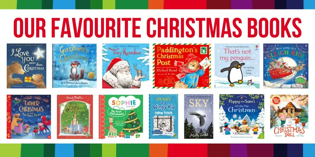 🎄CHRISTMAS GIVEAWAY! 🎄

*WIN* this fabulously festive bundle of Christmassy books!

We are giving away a bumper set of THIRTEEN kids books - find out more here: bit.ly/2EDz0B7

To enter: RT, FLW &amp; tell us your favourite thing about Christmas!

UK/IE Ends 23/10