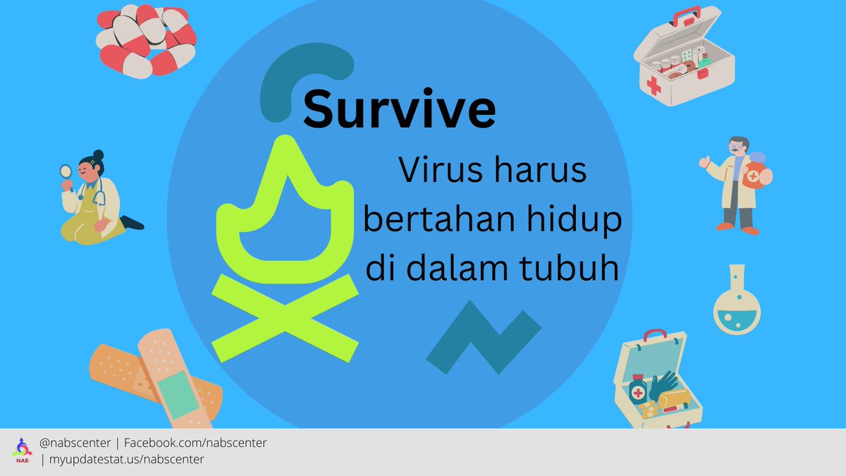 Nabscenter's tweet photo. Virus juga harus dapat bertahan hidup di dalam tubuh. Jadi gak mungkin tertular di luar dari tubuh tuh!, seperti sperma dalam air atau ruang terbuka #BERANIUpdateStatus #UpdateStatus #TesHIV #Jakarta https://t.co/t4bTzsZLs5
