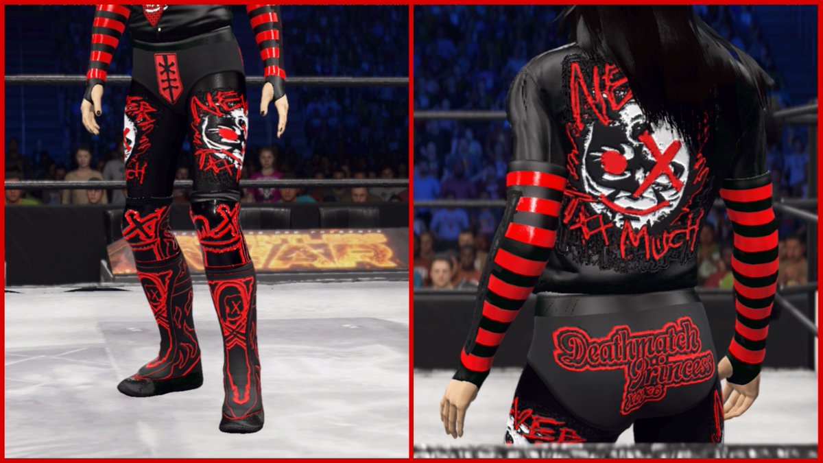 13XDXMY's tweet image. (@RelentlessPro) #RelentlessWAR

#DeathmatchPrincess 

Classic #YMA / #JIGSAW 

❤️🖤❤️🖤❤️🖤❤️🖤❤️🖤❤️🖤❤️

#BADART x #WWE2K22