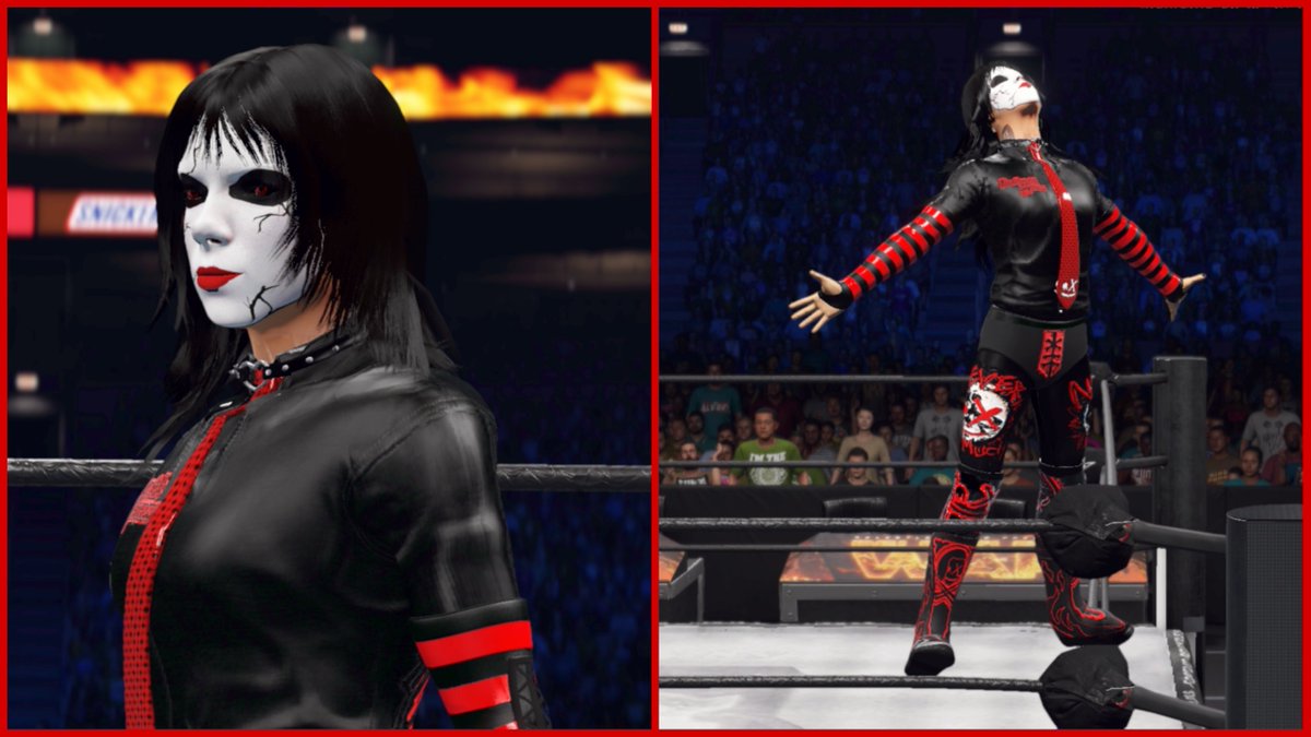 13XDXMY's tweet image. (@RelentlessPro) #RelentlessWAR

#DeathmatchPrincess 

Classic #YMA / #JIGSAW 

❤️🖤❤️🖤❤️🖤❤️🖤❤️🖤❤️🖤❤️

#BADART x #WWE2K22
