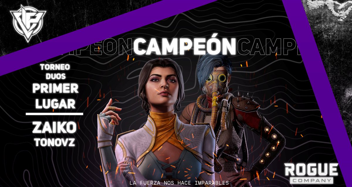 OnlyImpetus's tweet photo. 🏆﹕ Tomando la cima

Felicitamos a nuestro jugador Zaiko, que junto con Tonovz, lograron llevarse el Torneo 2vs2 de @JimmyAuza.

Tenemos sed de más, a por todo.

#OnlyImpetus #RogueCompany https://t.co/GPTqS7i8tt