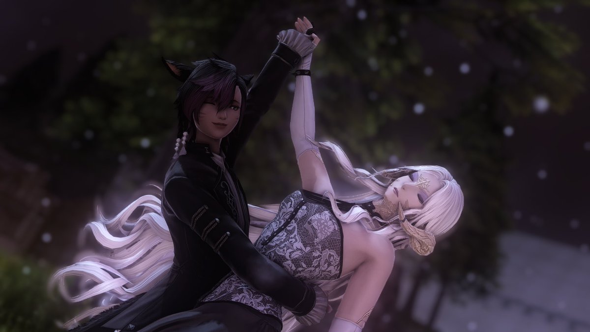 claelyehga's tweet photo. Out in the cold moonlight, where none can see us

#GPOSERS #GShade #NenekoColorS #FF14 https://t.co/6Q4blodR8A