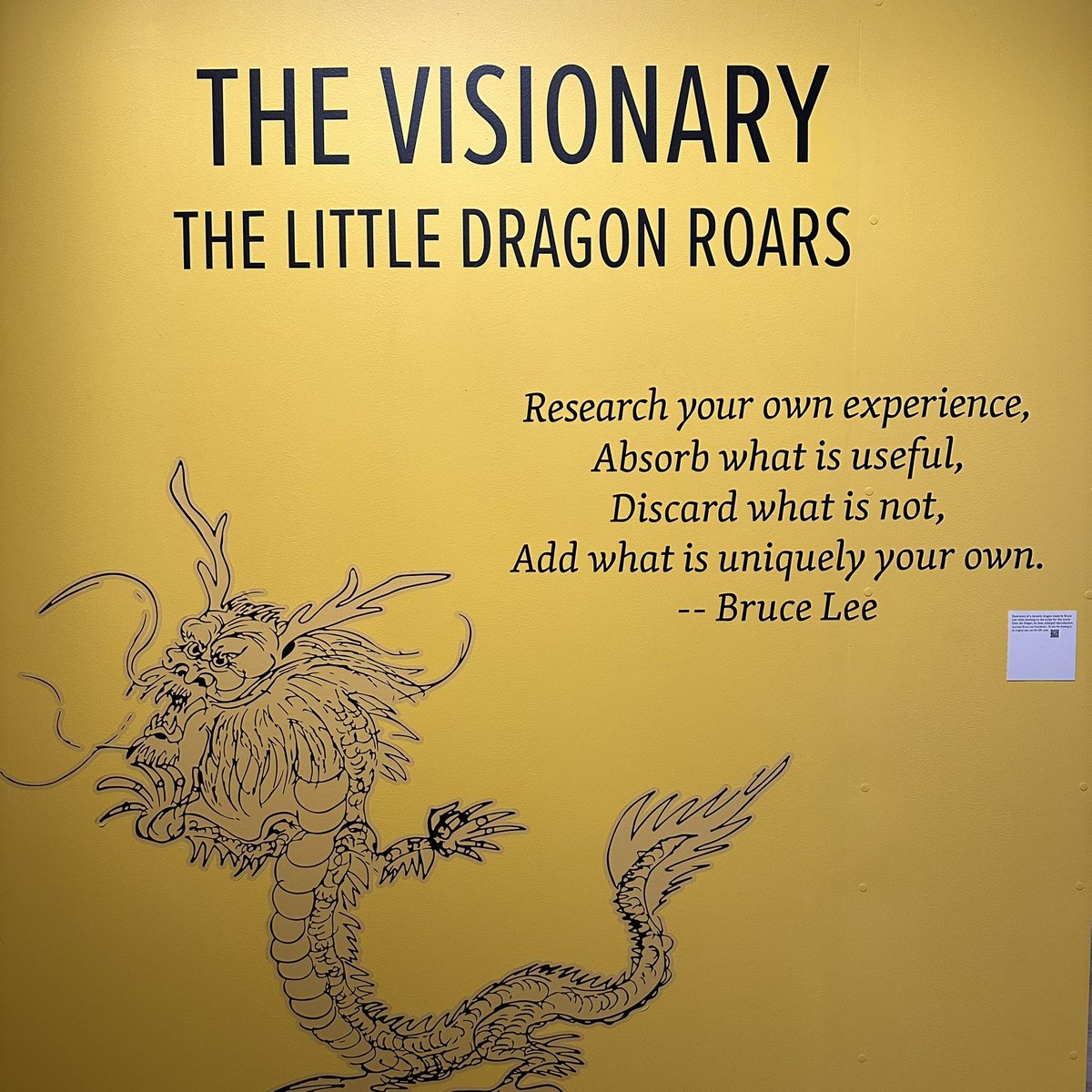 DESIGNTRACES's tweet photo. The @WeAreBruceLee exhibit @CHSAmuseum is a must-see! https://t.co/v2W1ROb6V5