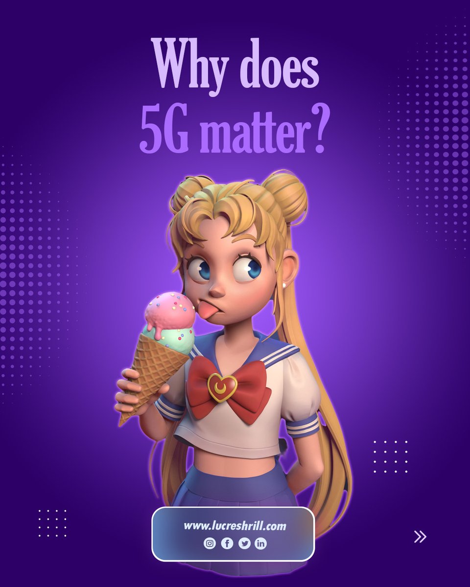 lucreshrill's tweet photo. Why does 5G matter?
#5g #5gnetworks #5gindia #lucreshrill #5glaunch #5gplus #5gservices #5ginindia #5gcore #giganet #internet #newtechnology #newtech #trending #trendingtopic #newtechnology2022 #cellular #IOT #4g #gdp #qualityassurance #growingtech #newtech #newtechnology https://t.co/Hh0JmsPDlD