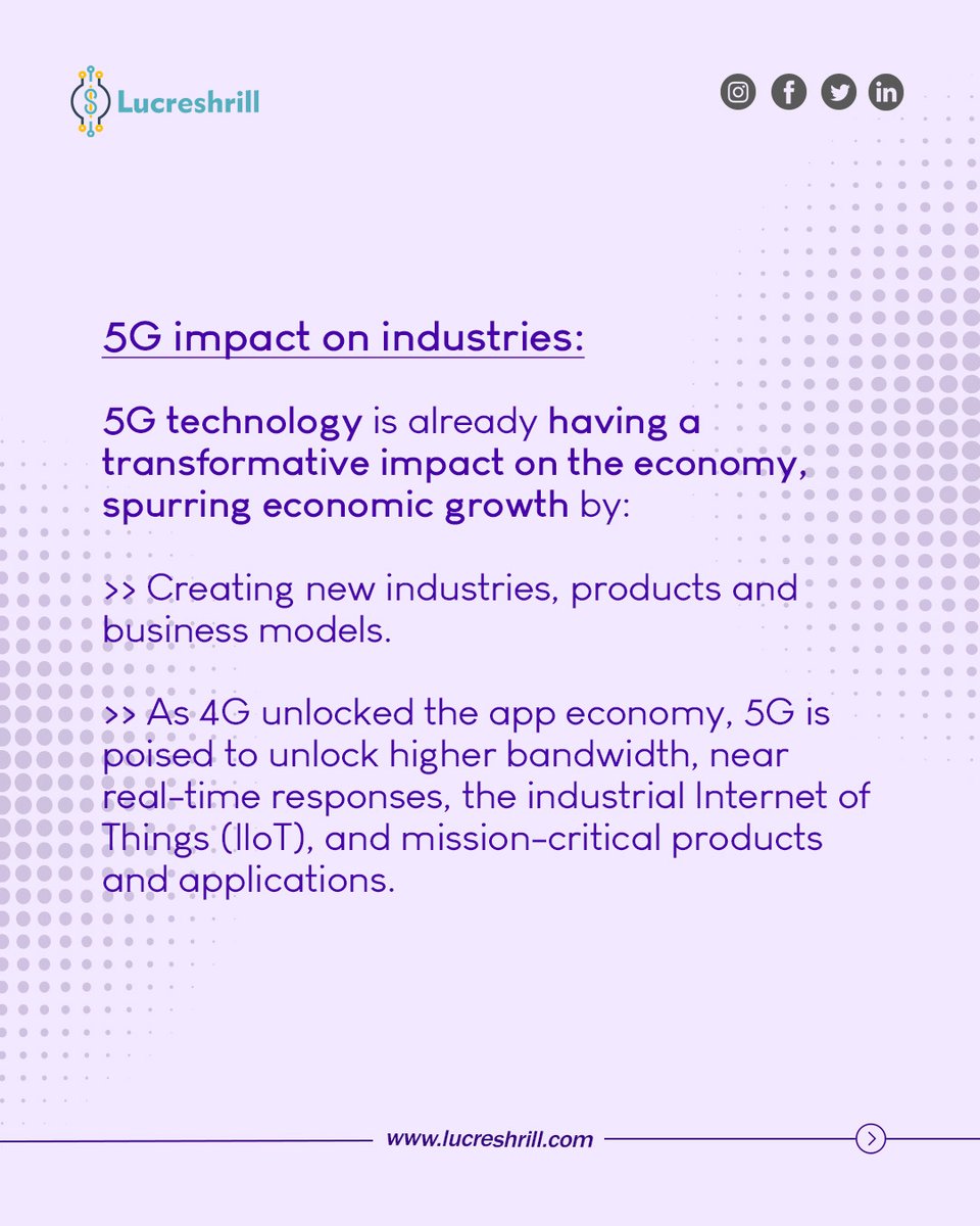 lucreshrill's tweet photo. Why does 5G matter?
#5g #5gnetworks #5gindia #lucreshrill #5glaunch #5gplus #5gservices #5ginindia #5gcore #giganet #internet #newtechnology #newtech #trending #trendingtopic #newtechnology2022 #cellular #IOT #4g #gdp #qualityassurance #growingtech #newtech #newtechnology https://t.co/Hh0JmsPDlD