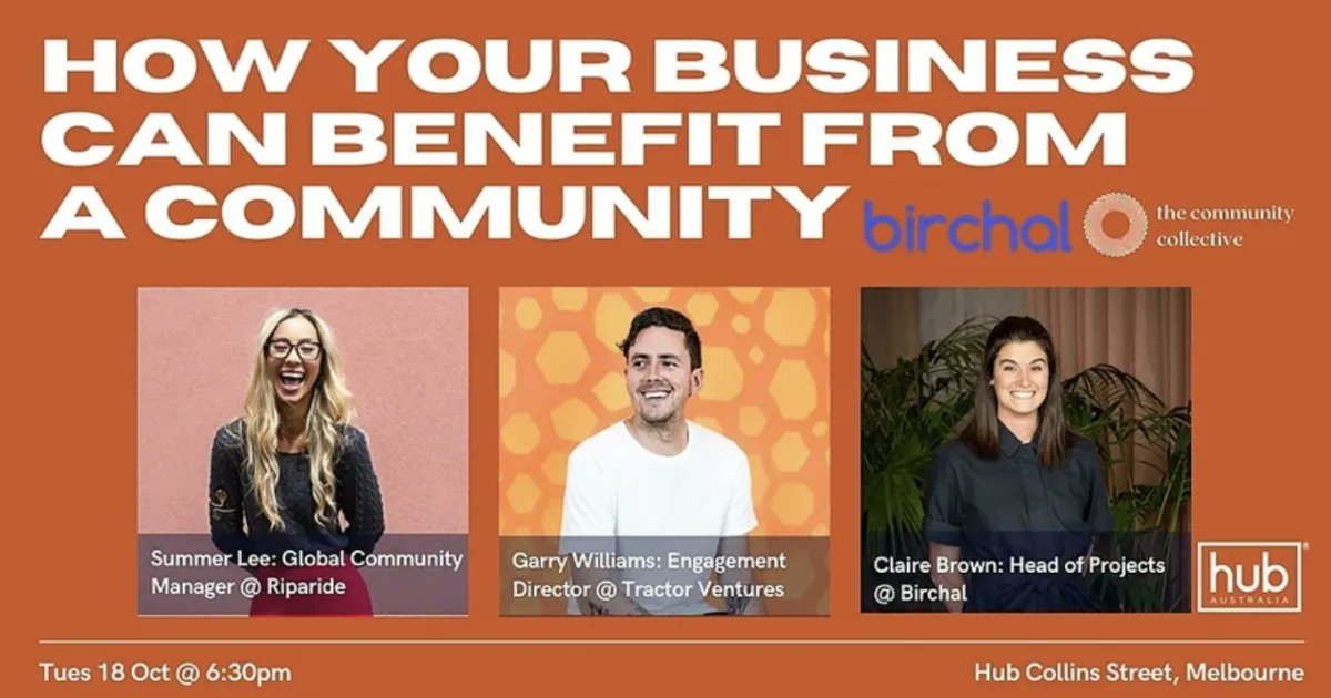 Building a community could be the next best strategy for your business. Join Birchal and <a href="/com_collective/">The Community Collective</a> and uncover which types of businesses can benefit from building a community and how you can start building one, whatever your role!  buff.ly/3CGiLB1