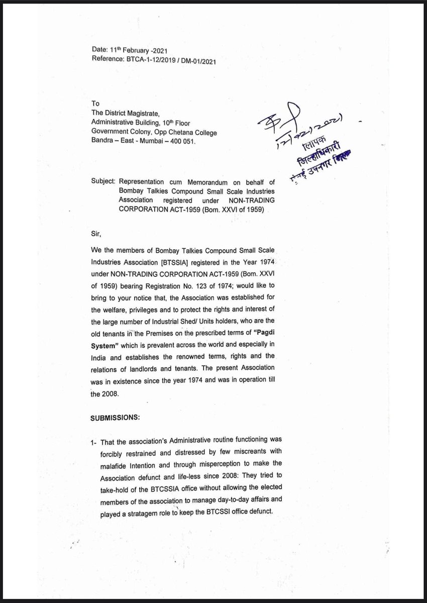 SaveBombayTalki's tweet photo. No action taken by @CMumbaicity @CollectorMsd 

@MPLodha @CMOMaharashtra @Dev_Fadnavis 

10000 people’s livelihoods are on stake. 

#savebombaytalkiescompound #SaveBbmbayTalkiesMalad https://t.co/CI1sMT4eEy