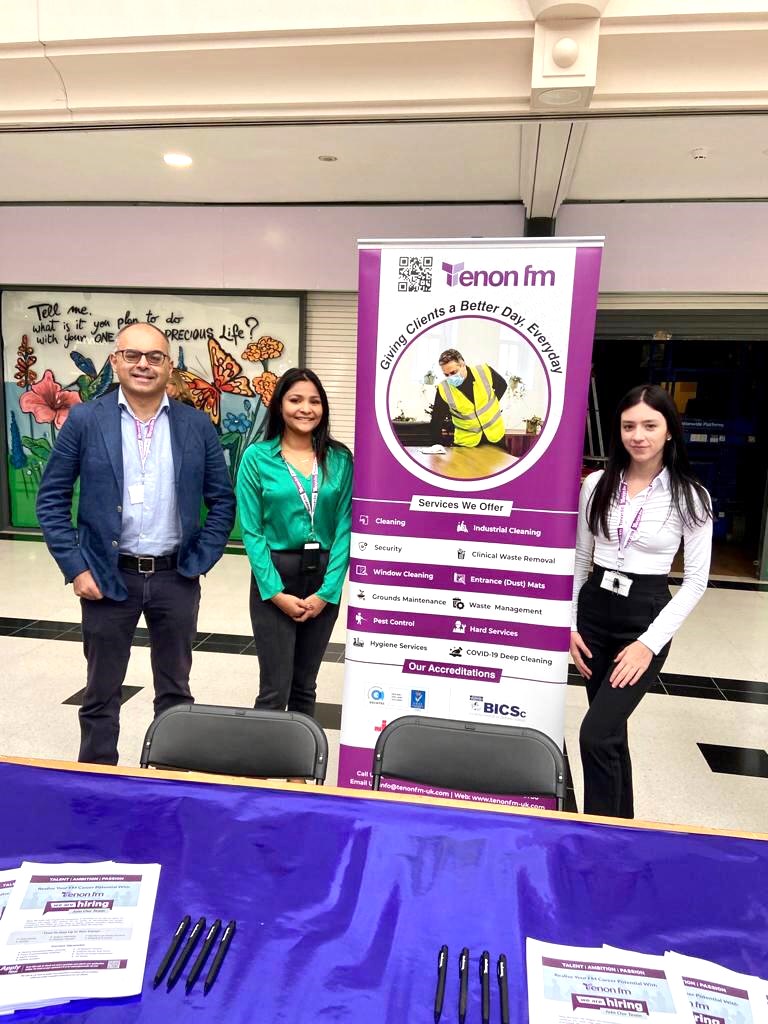 Tenonfm's tweet photo. A great day at Hillingdon Careers &amp; Employability Fair, Uxbridge where we met many aspiring candidates. It also provided us with an opportunity to meet the Mayor of Hillingdon Cllr Becky Haggar and Mayor's consort Mr. Marios Kaikitis.

#careersfair #hiringnow #fmcompany #careers https://t.co/BgyZ7jEBZ0