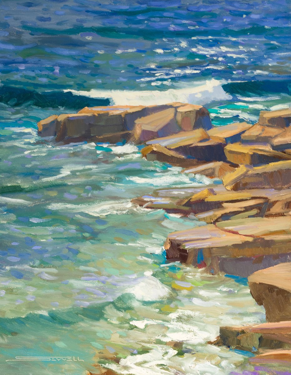 StuNewsLaguna's tweet photo. A conversation with Jeff Sewell, who took “Best in Show” at the LPAPA Invitational. Read this story by Marrie Stone at https://t.co/Ou1af1VaaO. @artLPAPA https://t.co/kx7ntpVl9g