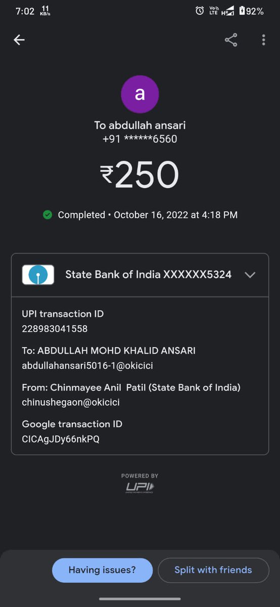 MSutterwala's tweet photo. @UberINSupport @UberINSupport @Uber after reporting the issue that the rider forcefully asked me to pay him and not considering that it was an online payment. Attached below is the receipt and Uber is still asking me to complete a payment. Kindly look into it and i don't wish to pay again. https://t.co/v9dK7PJ8sl