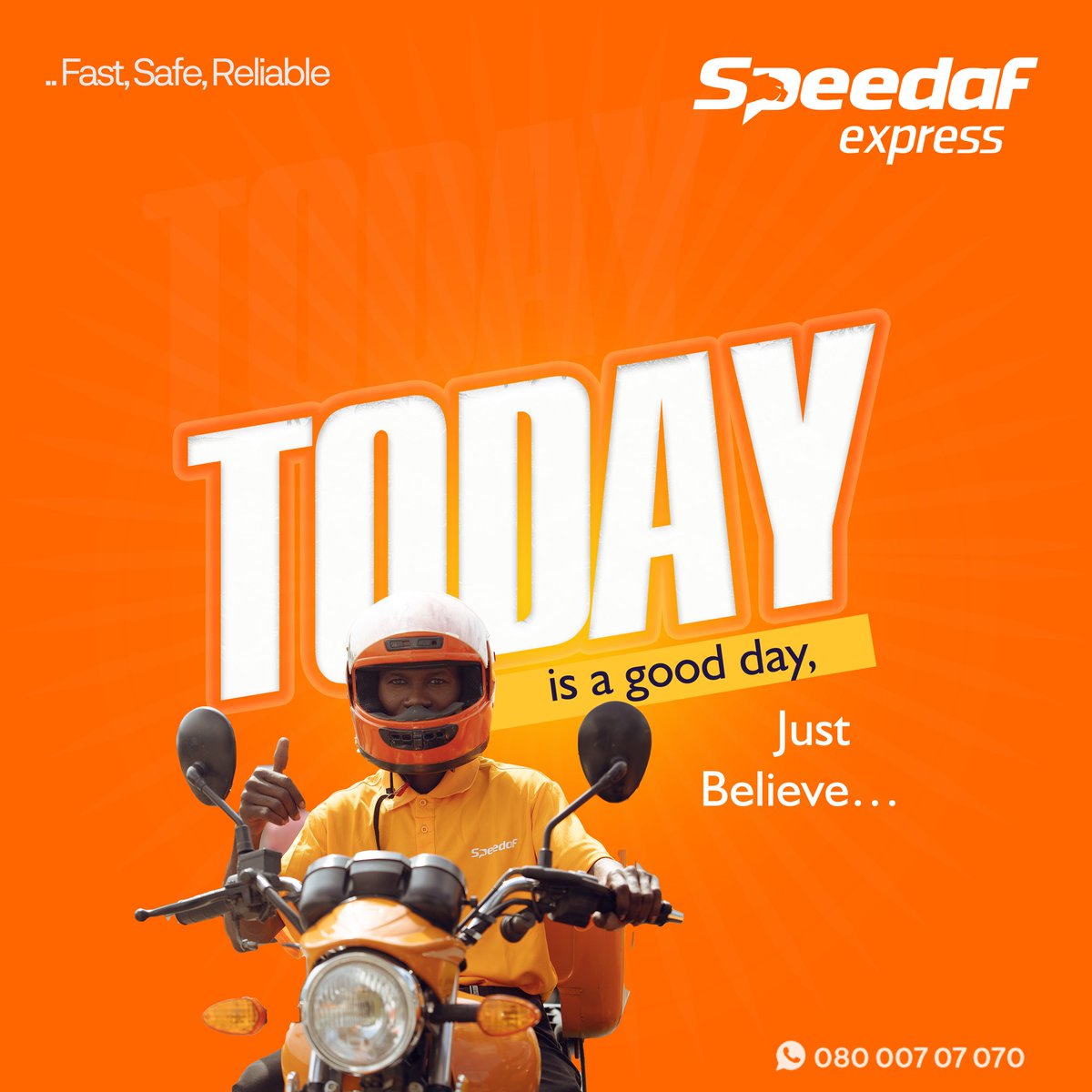 Officialspeedaf's tweet photo. Start where you are. Use what you have. Do what you can.
#speedafexpress #mondaymotivation #affirmationday #inspirationalquotes #ecommerce #logisticsinlagos #mondaythoughts https://t.co/93VLaJSH33