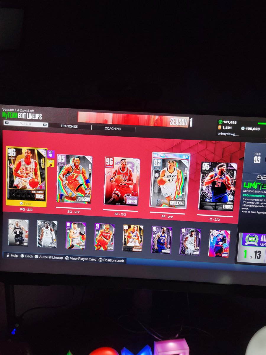grimydawg's tweet photo. @EverydayRCA I'm enjoying this current lineup.  I'm about Kawhi though.   I love Danny Green and Batum, though.  What you think https://t.co/4Y44KVcsDb
