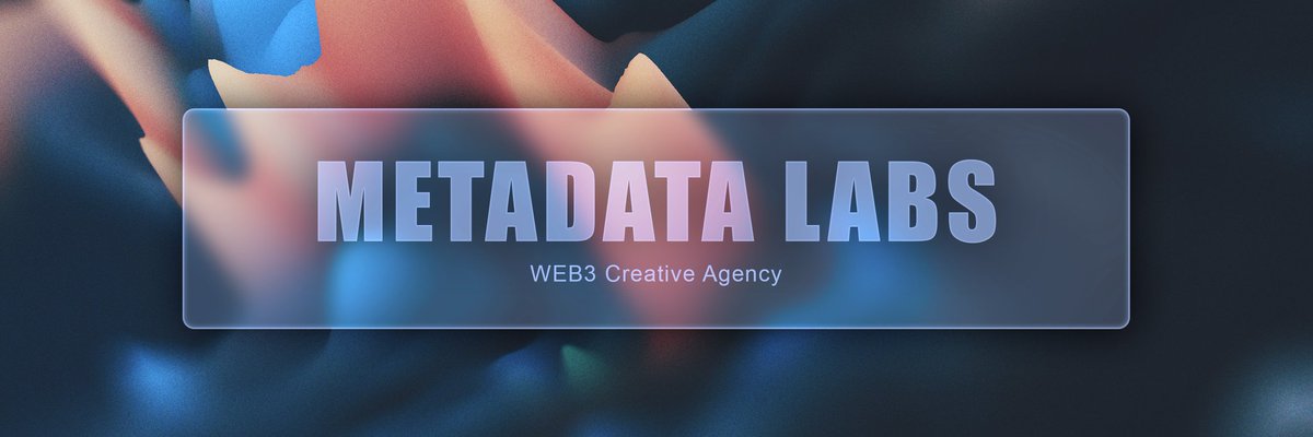 metadatalabs's tweet photo. Finally, the mood needed to hit right. Offering a cool, welcoming edge to represent our character and service to people. https://t.co/abGEI4M9Rd