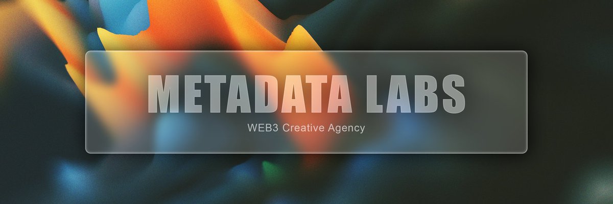 metadatalabs's tweet photo. Finally, the mood needed to hit right. Offering a cool, welcoming edge to represent our character and service to people. https://t.co/abGEI4M9Rd
