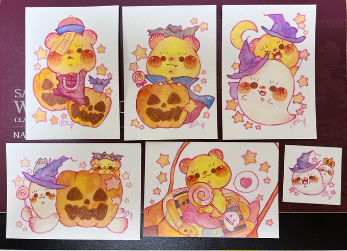 可愛い…!!(自画自賛大事!)🎃👻🦇🧸🐢 