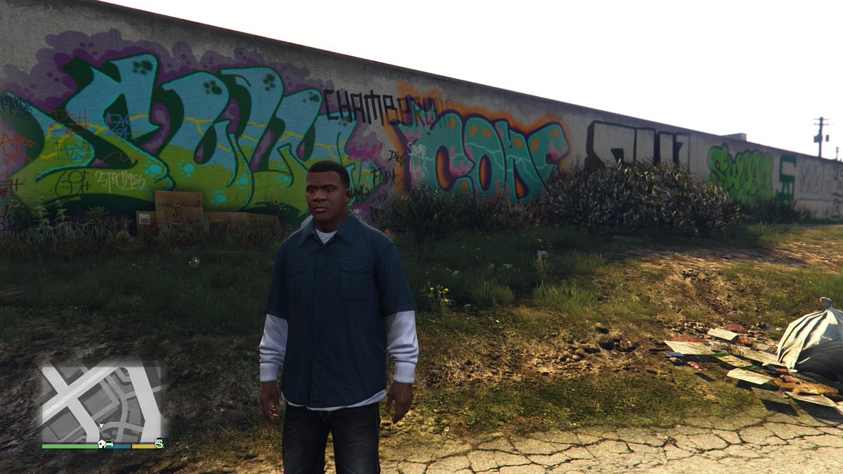 pretoman_'s tweet photo. #GrandTheftAutoV #graffiti https://t.co/oDyUdXjWtI