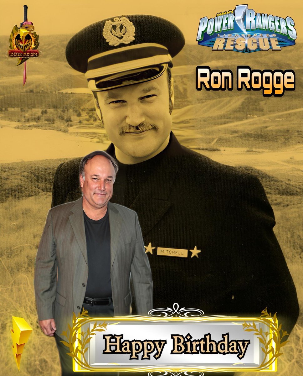 <a href="/RonRogge/">Ron Rogge</a> <a href="/MorphinLegacy/">Morphin' Legacy ⚡️</a> Happy Birthday, Mr. Rogge.