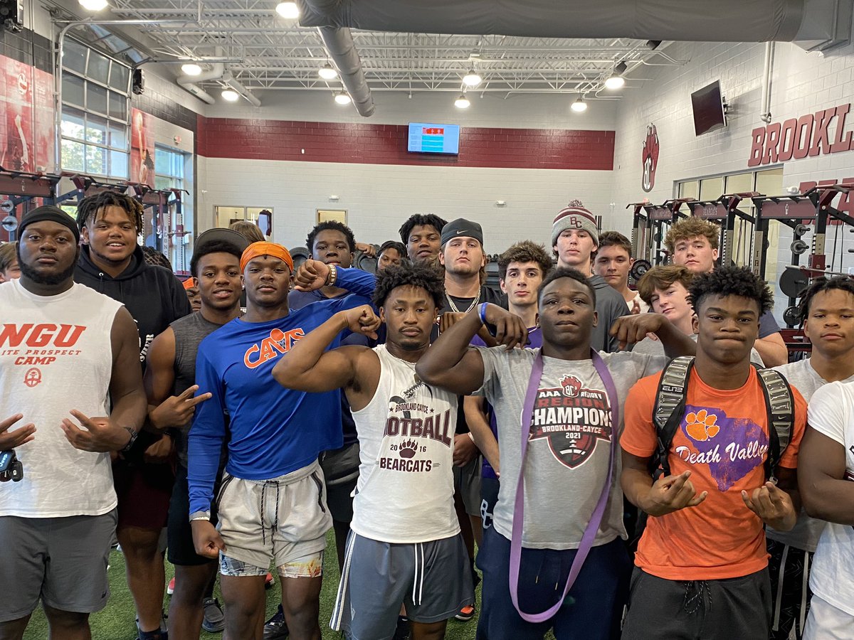 These guys are the reason that make you wanna coach! We’ve lost big and won big this season, but these guys show up day after day and every Sunday with a “GET BETTER” attitude! You heard it here first, it’s gonna be hard to stop this group! <a href="/BC_BearcatsFB/">Brookland-Cayce Football</a> <a href="/BCBearcatSports/">Brookland-Cayce Athletics</a>