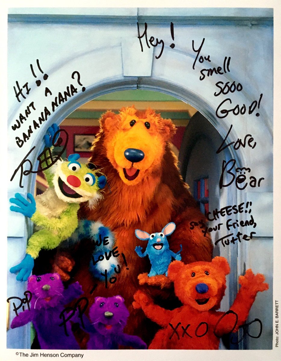 disneyplusbear's tweet photo. From Mitchell "Thanks to 30,000 Bear supporters for signing the petition. The often heard phrase "Bear was my childhood” is the biggest compliment Bear, the cast, and I could ever hope for." @disneyplus @mkfresh1 @peterlinz @noelmacmeal  @tylerthebunch #jimhenson  #paulandrejco https://t.co/a1k46gjxmG