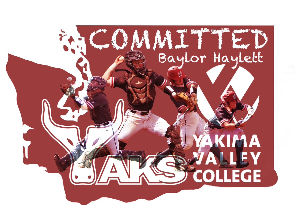 baylorhaylett35's tweet photo. Blessed &amp; excited to announce I am furthering my academic &amp; athletic career Yakima Valley College! Thankful for my family, my coaches, my teammates &amp; friends who helped me. Thank you to the @CoachKrueg &amp; @KellyFitz_37 for this incredible opportunity!!🤘🏼🤘🏼 #rollyaks #theherd https://t.co/j4wcAwimFk