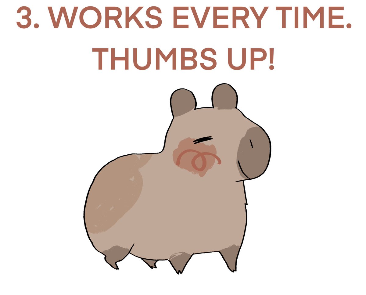 capydoodle's tweet image. how to draw a capybara (tutorial)