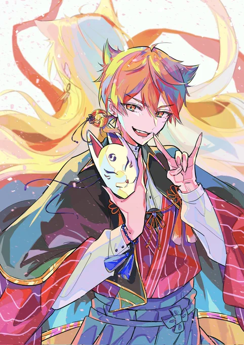 Fox step jump最高でした!!#絵ガク 