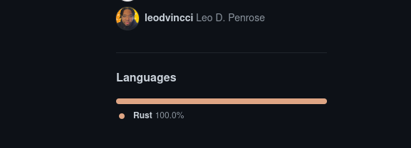 ldpenrose's tweet photo. #rustLang 🦀 #rustGang https://t.co/stxHu8nkTL
