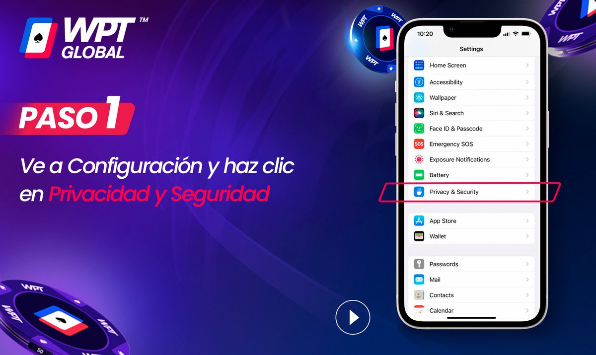 wptlatam's tweet photo. 👉🏼INFORMACIÓN IMPORTANTE para los usuarios de ♠️WPT Global en iOS16.0📱. 

¡Nos vemos en las mesas! 👉🏼 https://t.co/KknQ2g3Kgw

#wptglobal #poker #onlinepoker https://t.co/DvQ9Kafhbx