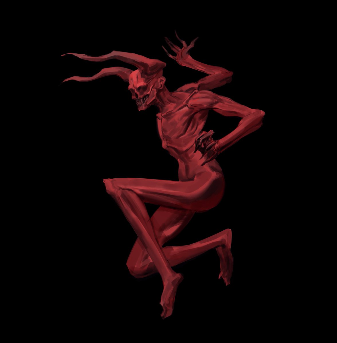 DevinNBT's tweet photo. If you saw this thing coming at you in the dead of night, could you take it 🤔
#DemonsDance #characterart https://t.co/FD2HU6CGBp