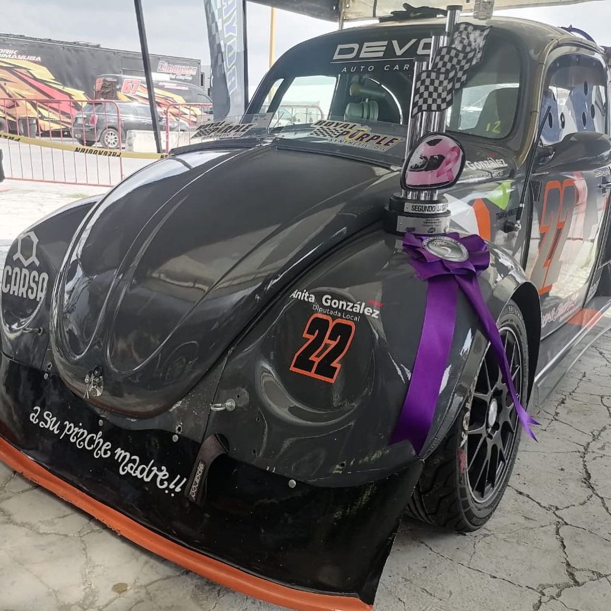 annagzz's tweet photo. Felicidades Ariel Rivera por ese 2do Lugar en la Categoría Pony 2 1800cc
Un placer rodar hoy contigo 🏁
¿Ya vieron lo maravilloso que está el vocho?
#carrrera #raceday #vocho #vochito #1800cc #race https://t.co/mpGDFBZpfu