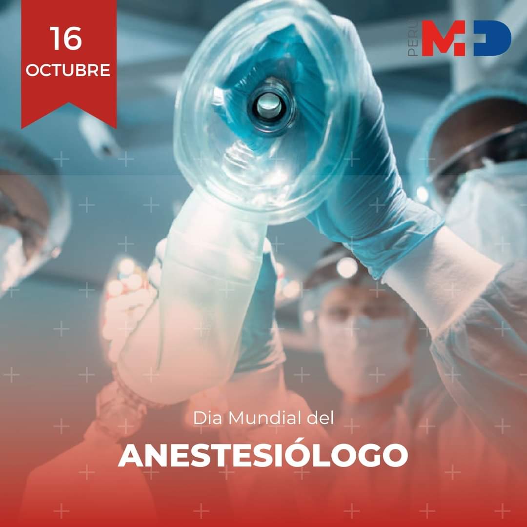 #ANESTESIOLOGO | Un afectuoso saludo de reconocimiento y agradecimiento a los profesionales anestesiólogos peruanos por su generosa y noble labor. 
🌐mdperu.com