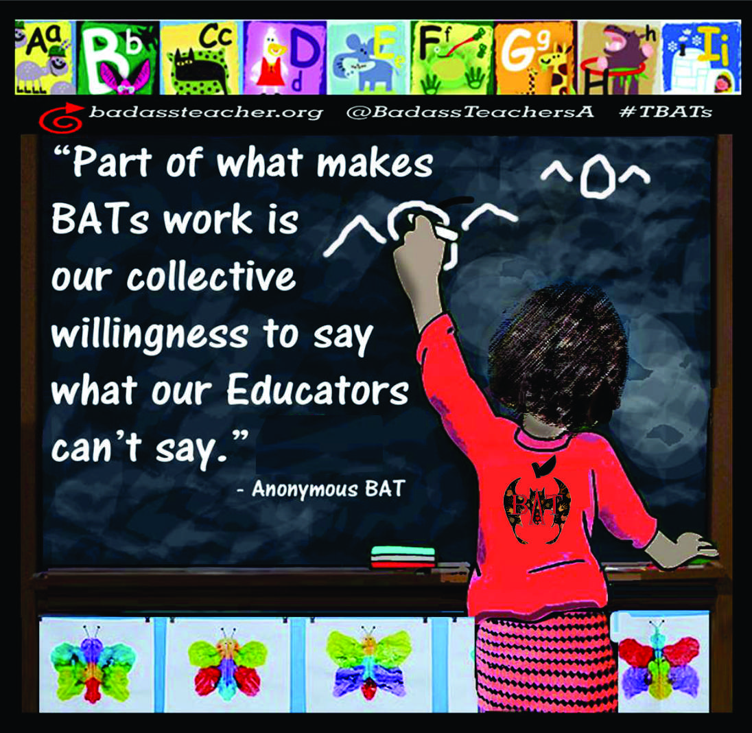Kentucky BATs (@kentuckybats) on Twitter photo Badass Teachers are done meekly raising our hands & waiting to be called on. We are speaking up, talking back & most of all VOTING! #SupportPubicSchools #TBATs #RespectTeachers #Vote2022 .<a href="/LouisianaBATs/">Louisiana</a> .<a href="/ArkansasBATsA/">ArkansasBATs</a> .<a href="/MissouriBATs/">Missouri BATs</a> .<a href="/MemphisbatBa/">TennesseeBATs</a> Badass Teachers are done meekly raising our hands & waiting to be called on. We are speaking up, talking back & most of all VOTING! #SupportPubicSchools #TBATs #RespectTeachers #Vote2022 .<a href="/LouisianaBATs/">Louisiana</a> .<a href="/ArkansasBATsA/">ArkansasBATs</a> .<a href="/MissouriBATs/">Missouri BATs</a> .<a href="/MemphisbatBa/">TennesseeBATs</a>