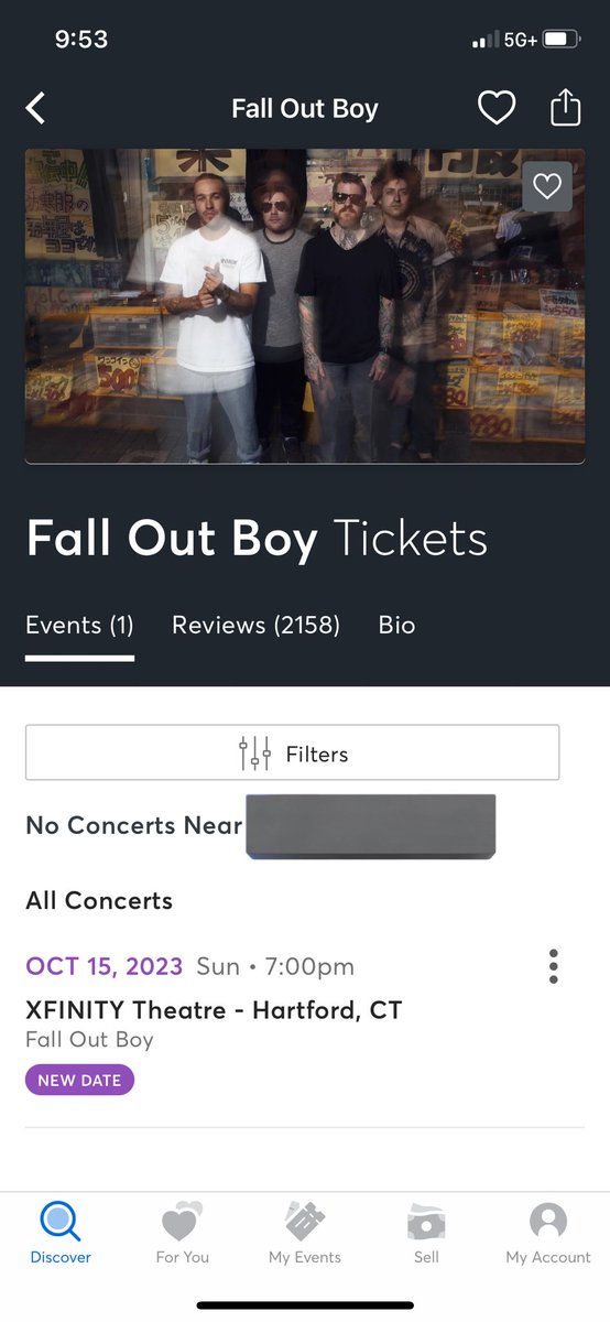 updateFOB's tweet photo. Looks like FOB will be doing a fall amphitheater tour in 2023. One date is on Ticketmaster &amp; apparently a few others showed up on Facebook (now deleted) https://t.co/kg01XAJhP6