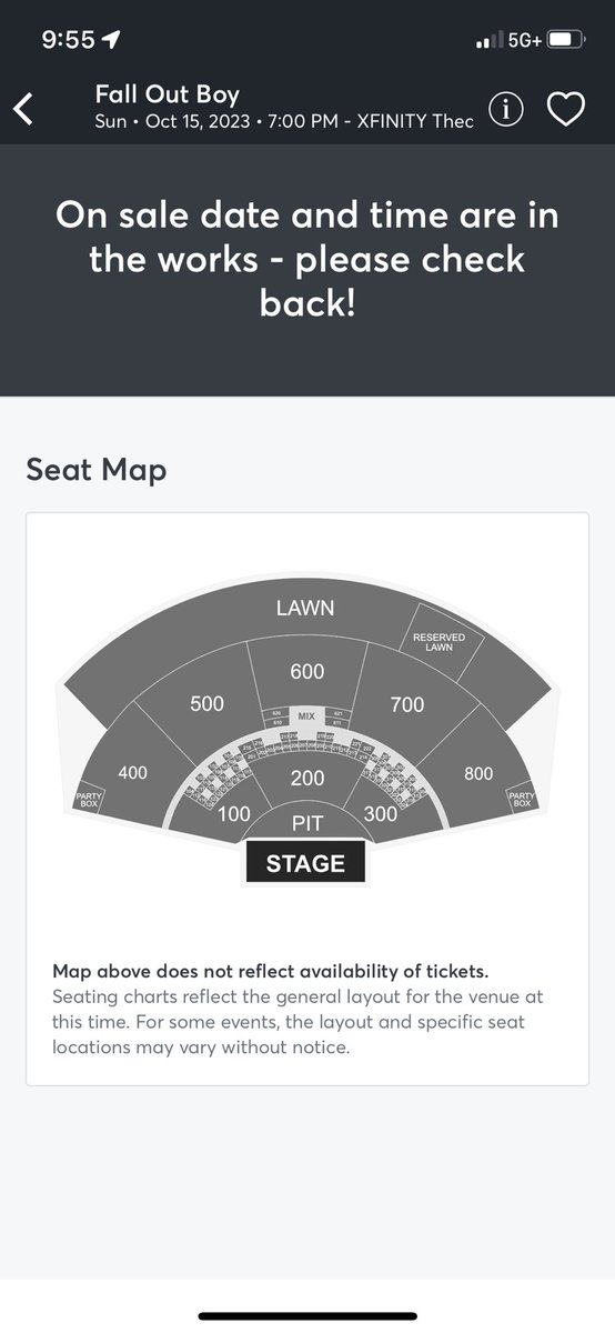 updateFOB's tweet photo. Looks like FOB will be doing a fall amphitheater tour in 2023. One date is on Ticketmaster &amp; apparently a few others showed up on Facebook (now deleted) https://t.co/kg01XAJhP6