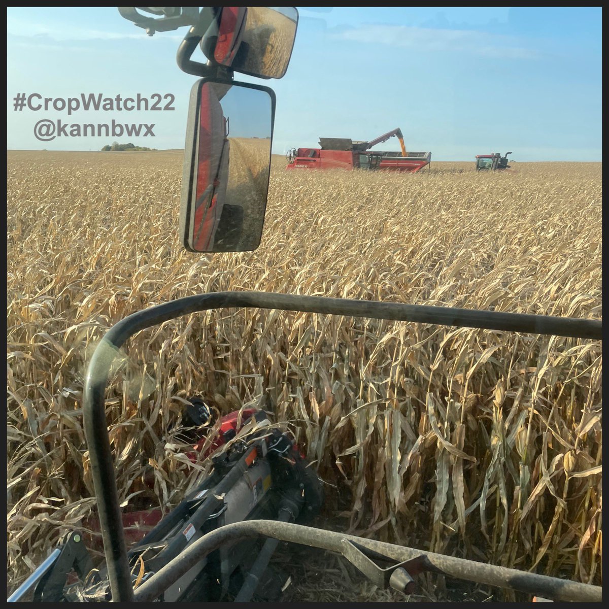 kannbwx's tweet photo. #CropWatch22 #corn in Indiana was also finished on Sunday, results were a bit better than expected. Producer attributes that to rain at the right times, despite there being a very low amount of rain for the whole summer. No intense heat in July and August helped too. https://t.co/9hh0VZuoIz