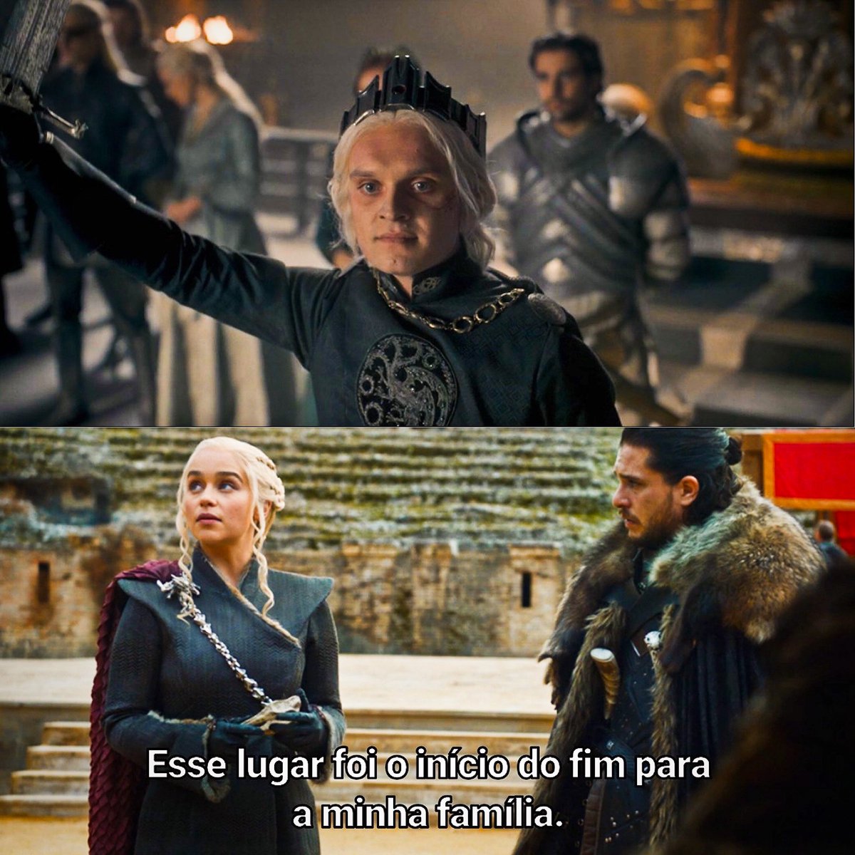 HOTDBr's tweet photo. #HouseOfTheDragon provando novamente que Daenerys Targaryen está sempre CERTÍSSIMA. https://t.co/iAAs6G7CEU