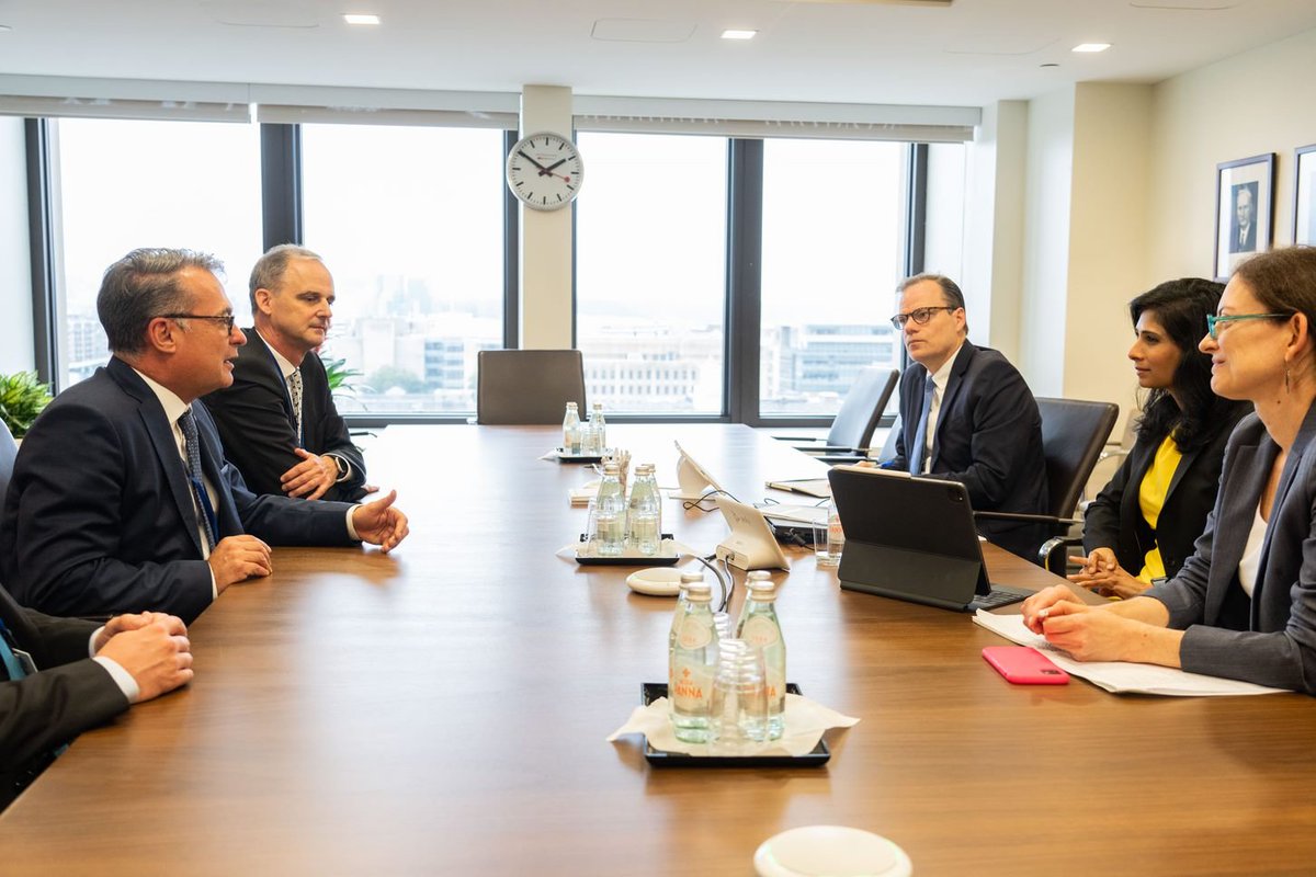 Thanks to Governor of Germany's Bundesbank @bundesbank Joachim Nagel for an insightful discussion on inflation, energy crisis & monetary policy.