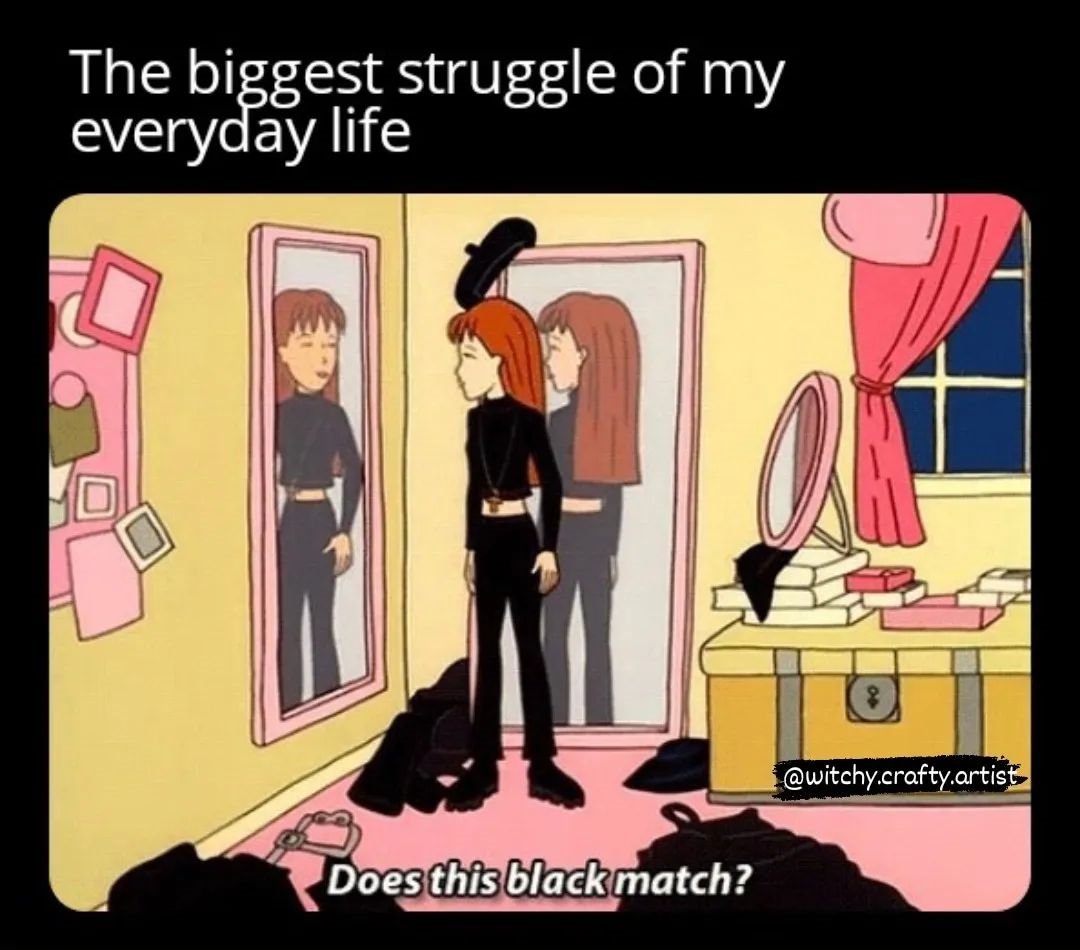toofastclothing's tweet photo. Do all blacks match? via @witchy.crafty.memes

↓↓⁠
:⁠
★ SHOP NOW ★ https://t.co/i3sHtBmHqG ★⁠
:⁠
:⁠
★⁠
#toofastclothing⁠
#Halloween #spookylife #HalloweenAddicted #AllHallowsEve #haunting #Halloween2022 #halloweenforever #halloweenmemes h https://t.co/Y2fvKviXuj