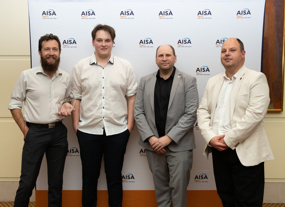 Congratulations to Seamless Intelligence for winning AISA's 2022 Cyber Security Small to Medium Business Employer of the Year award!
@Seamlessintelligence
#seamlessintelligence #smb #cybersecurityawards #Award #infosec #AISAawards #cybersecurityawards #Cyber #Cybersafety #winner