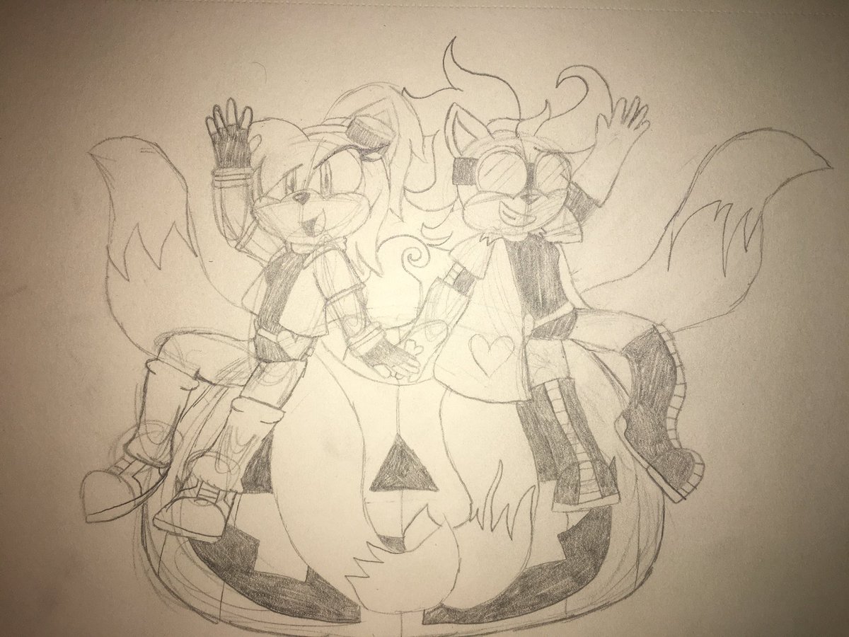 AkizaazikA's tweet photo. I wanted to draw SNT and Doctor SNT as a lil something for Halloween! #projectsnt #SonicTheHedgehog #sonicoc #originalcharacter https://t.co/l3nEHFGdE4