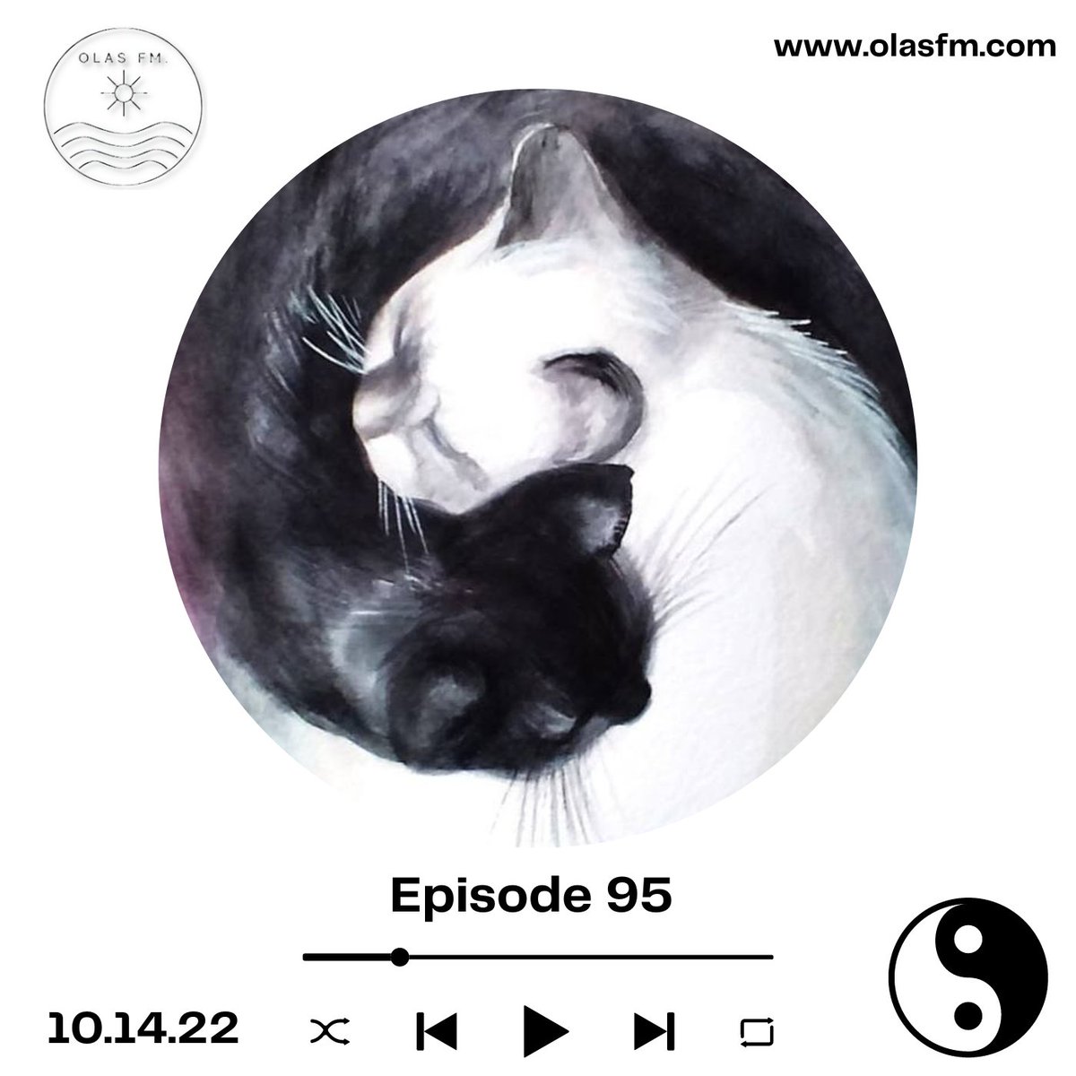 olas_fm's tweet photo. Episode 96 program brings music from Overmono, Clams Casino, dreamcastmoe &amp; more. 
Flowing through changes.
Another hour &amp; half of myriad sound waves.
https://t.co/sBPJIASJzh https://t.co/zJK3BCtQQ4