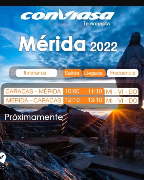 #16Oct #UltimaHora 

Primicia vuelo de Conviasa al aeropuerto Alberto Carnevalli 
Un  avion ATR 72

Muy pronto.....